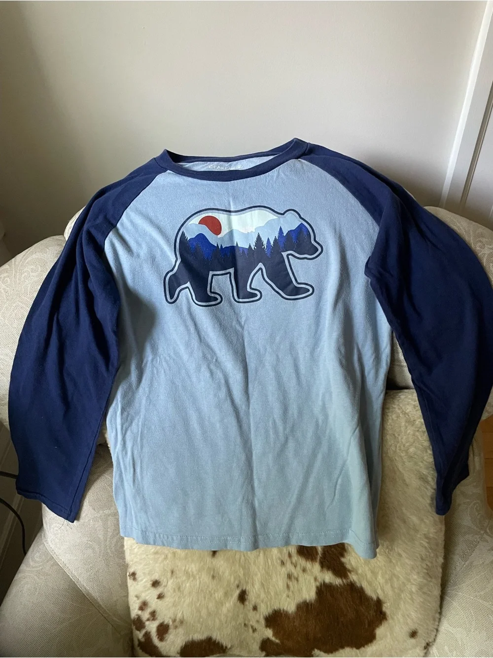 adidas Bright Blue Trefoil Crewneck Sweatshirt